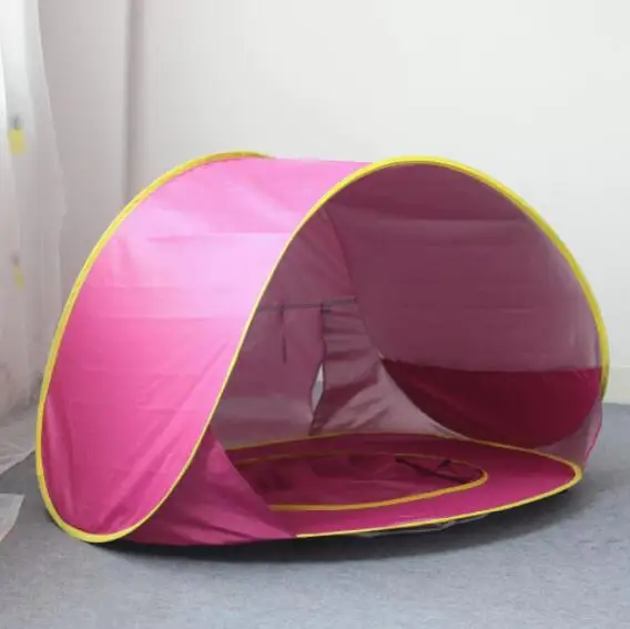UPF 50+ Baby beach tent  Waterproof Sun Shelter UV-protecting Sunshelter with Pool Kid Outdoor Camping Sunshade Beach sunshelter